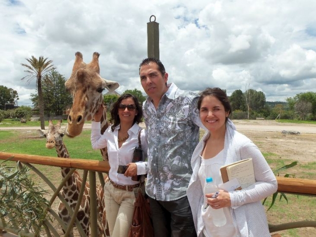 Girafa en Africam Safari